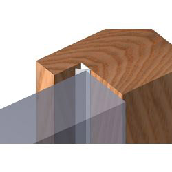 Seal N Save Self Adhesive 'V' Seal - 5m - White