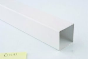 White Square Downpipe - 4m