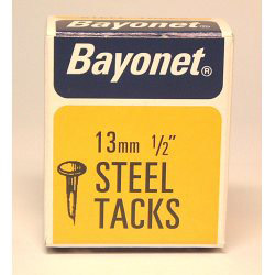 Tacks (Fine Cut Steel) - Blue (Box Pack) - 13mm