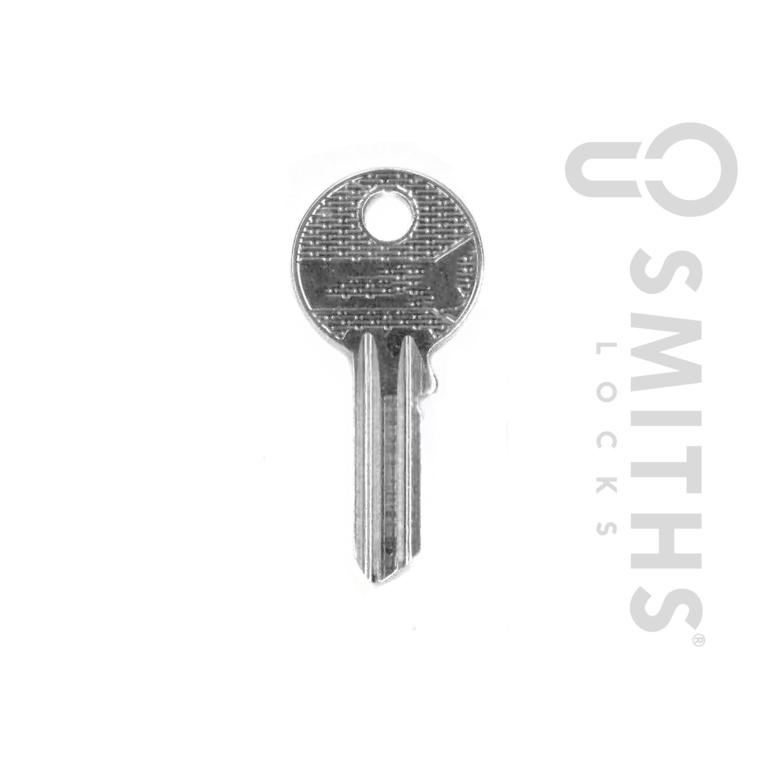 Universal 4 Pin Cylinder Key Blank - Pack 10