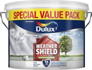 Weathershield Smooth Masonry Paint 7.5L - Pure Brilliant White