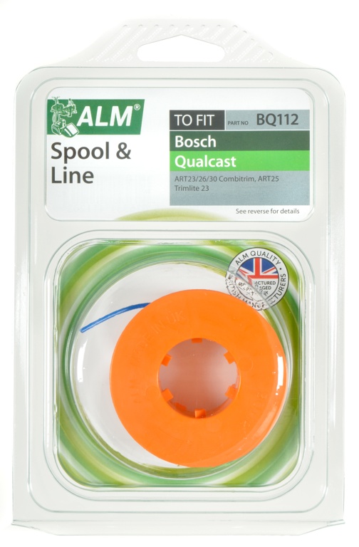 Spool & Line - To Fit Qualcast & Bosch