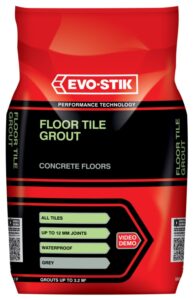 Tile A Floor Fast Set Grout for All Tiles - 5kg - Grey