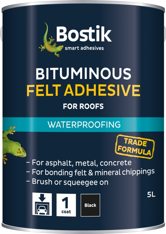 Bituminous Felt Adhesive for Roofs - 2.5L