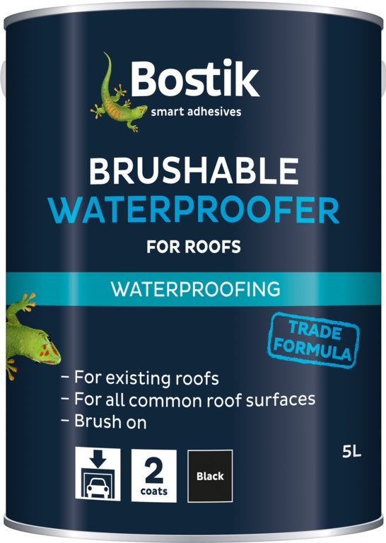 Brushable Waterproofer For Roofs - 2.5L