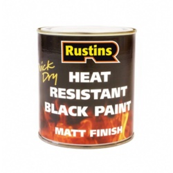 Heat Resistant Paint Black - 500ml