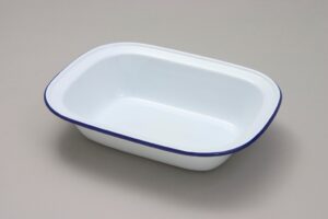 White Oblong Pie Dish - 16cm