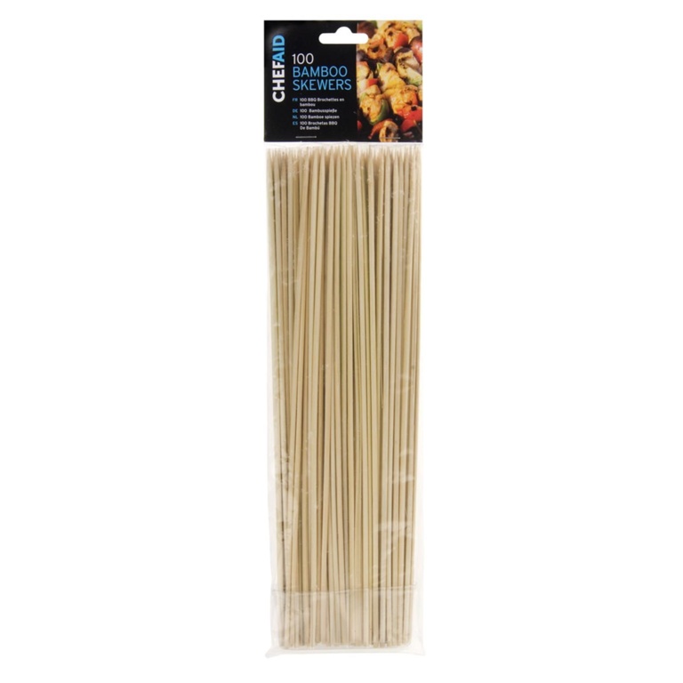 Bamboo Skewers (Pack of 100) - 30.5cm