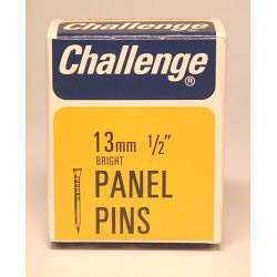 Panel Pins - Bright Steel (Box Pack) - 13mm