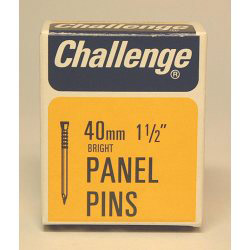 Panel Pins - Bright Steel (Box Pack) - 40mm