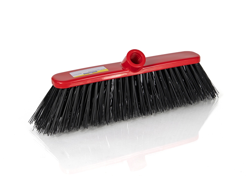 Homewares Stiff Deluxe Broom - Red