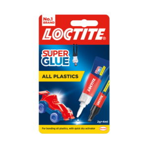 Super Glue All Plastics - 2gm + 4ml