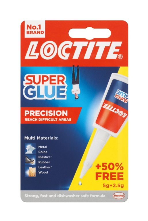 Super Glue Precision - 5g Plus 50% Free