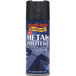 Metal Protekt Paint - 400ml Aerosol Gloss Black