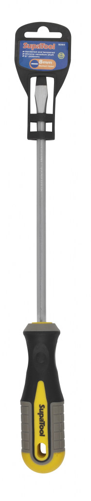 Slotted Head Screwdriver - 200mm x 8mm