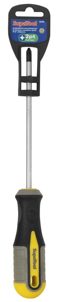 Pozi Head Screwdriver - 150mm x 2pt