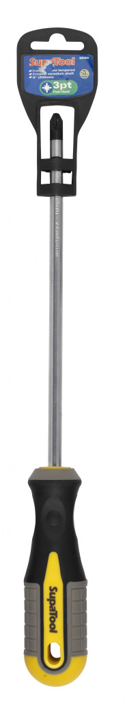 Pozi Head Screwdriver - 200mm x 3pt