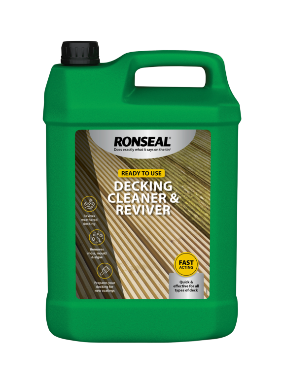 Decking Cleaner & Reviver - 5L Ready To Use