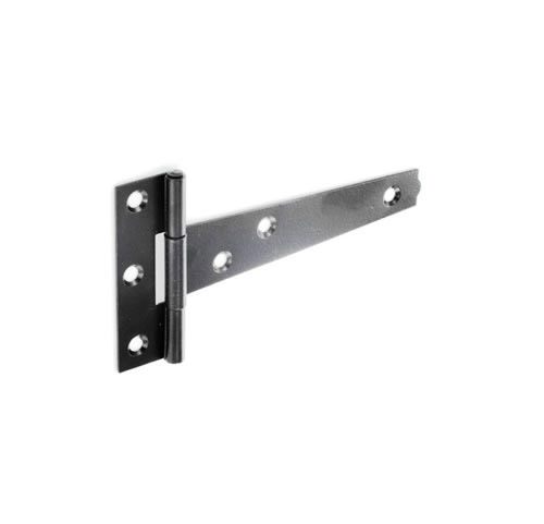 Tee Hinges Light Black - 1.6mm 200mm 8" 10prs