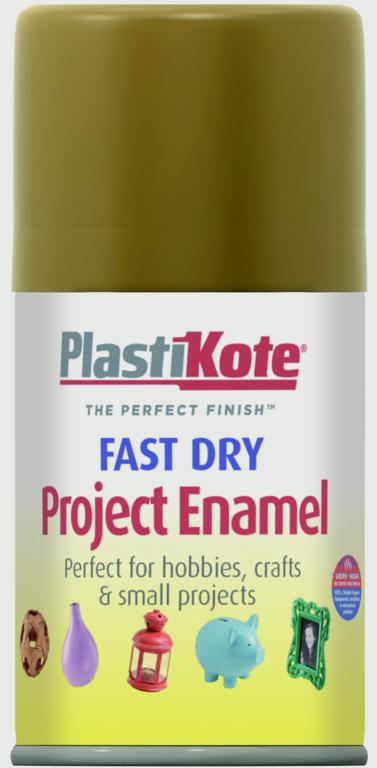 Fast Dry Enamel Aerosol Paint - Nut Brown - 100ml