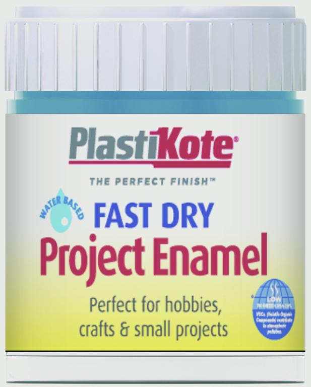 Fast Dry Enamel Brush On - Harbour Blue - 59ml Bottle