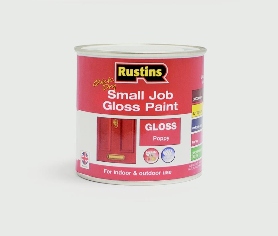 Quick Dry Small Job Gloss 250ml - Poppy