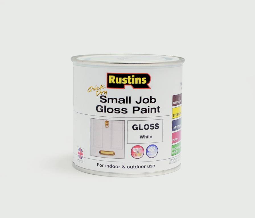 Quick Dry Small Job Gloss 250ml - White