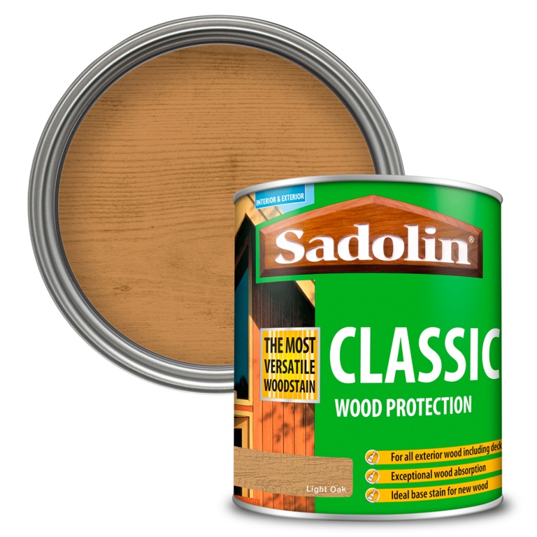Classic Wood Protection - 1L Light Oak