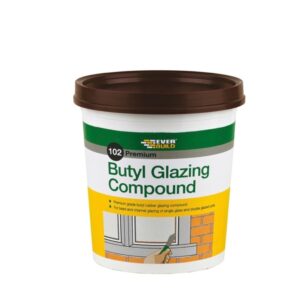 102 Butyl Glazing Compound 2kg - Brown