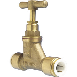 Stop Valve - Brass - 15mm