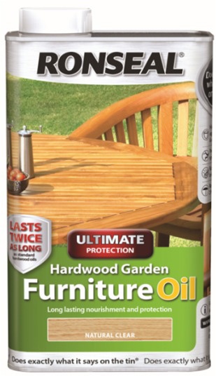 Hardwood Furniture Oil 500ml - Natural Clear