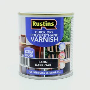 Polyurethane Satin Varnish 500ml - Dark Oak