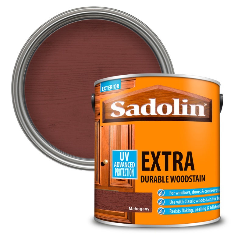 Extra Durable Woodstain - 2.5L Mahogany