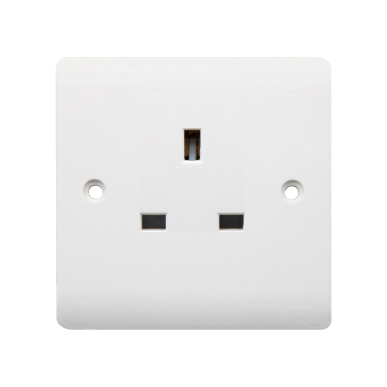 1 Gang Unswitched Socket - 13 Amp