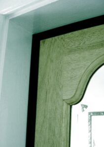 Door Set PVC - Brown