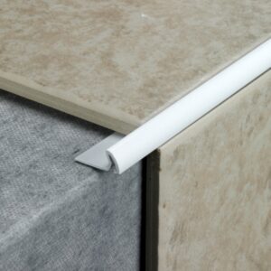 Tile Edging Standard - 2.4m x 7mm White
