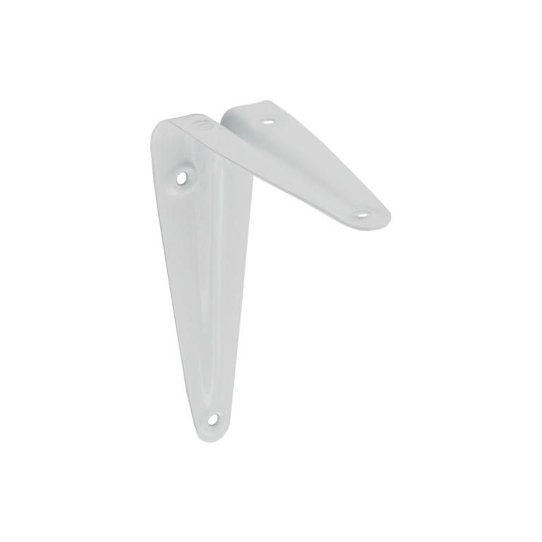 London Pattern Shelf Bracket - 10 x 8" (250 x 200mm) White Pack 20