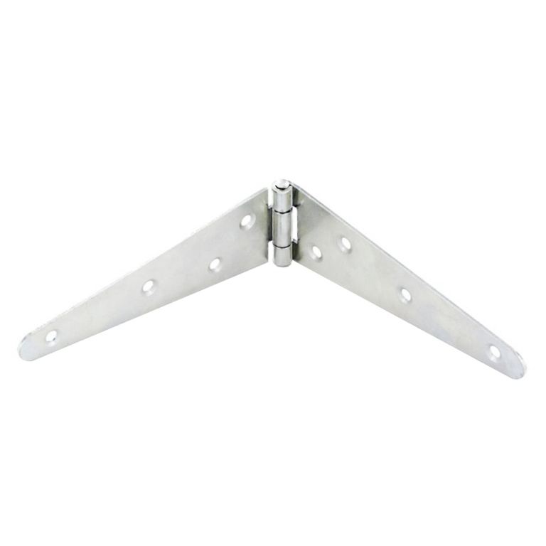 Strap Hinges Zinc Plated (Pair) - 100mm (4")