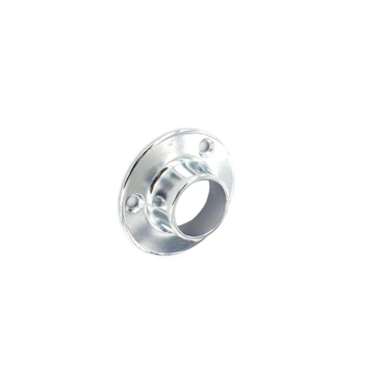 Chrome Plated End Sockets - 25mm Pack 2