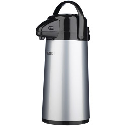 Push Button Pump Pot 1.9L - Stainless Steel 