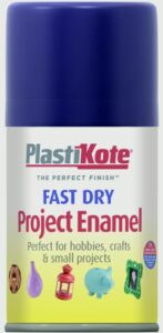 Fast Dry Enamel Aerosol Paint – Metallic Blue – 100ml