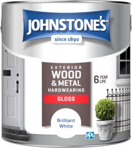 Exterior Hardwearing Gloss - Brilliant White - 2.5L