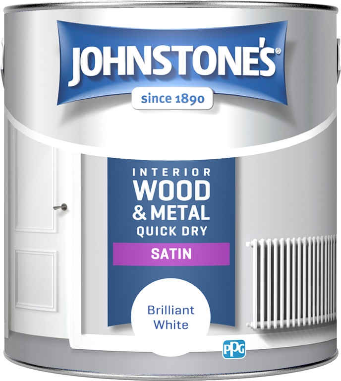 Quick Dry Satin - Brilliant White - 2.5L