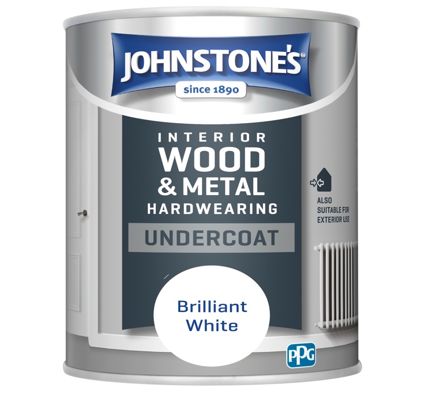 Hardwearing Undercoat - Brilliant White - 750ml