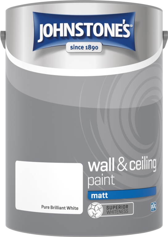 Wall & Ceiling Matt - Brilliant White - 5L