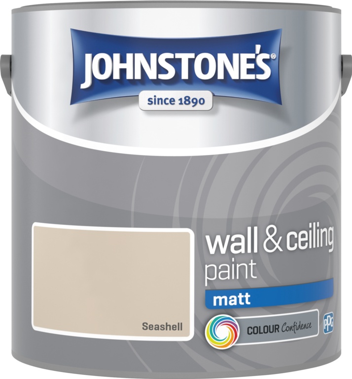 Wall & Ceiling Matt 2.5L - Seashell