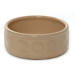 Cane Dog Bowl - Lettered - 150mm