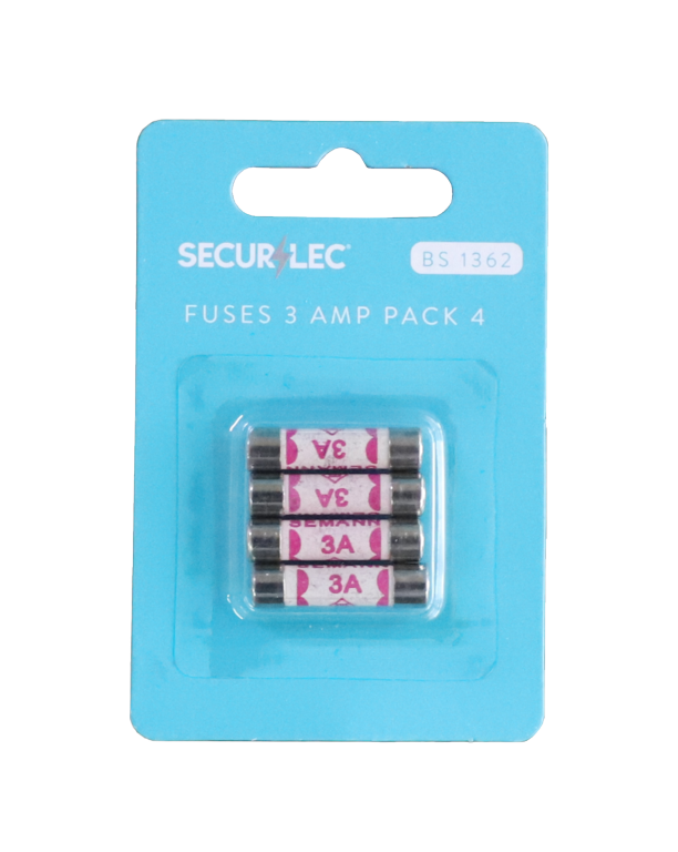 3A Fuses - Pack 4