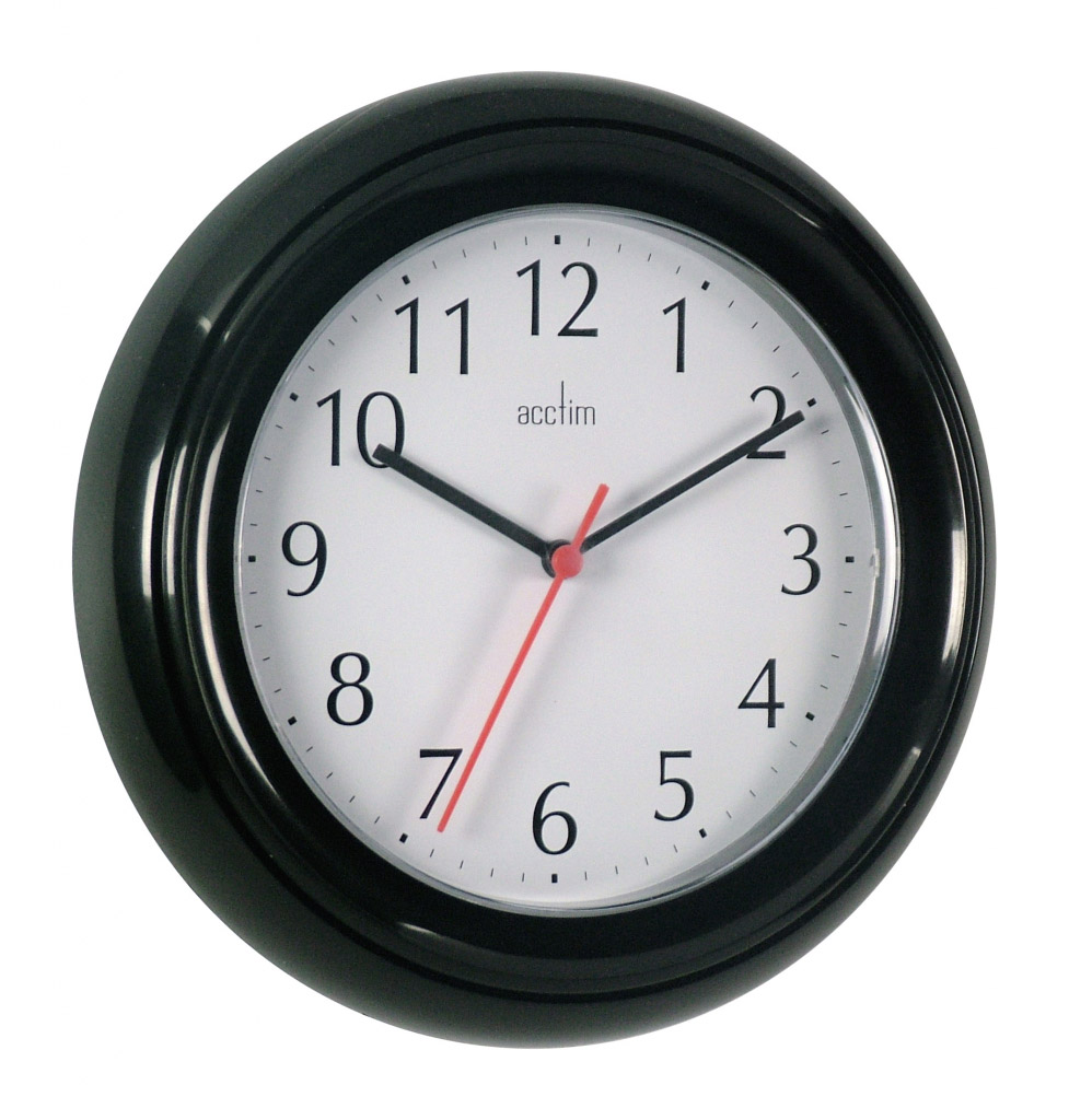 Wycombe Wall Clock - Black