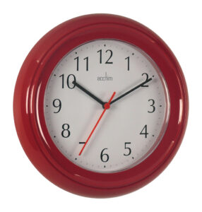 Wycombe Wall Clock - Red